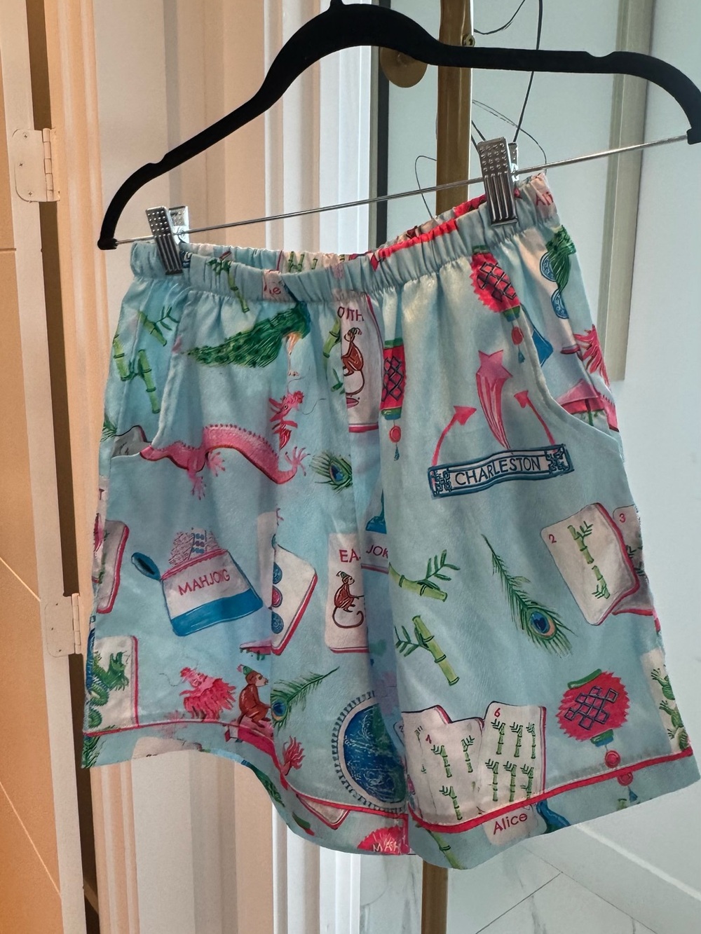 NWOT - Mahjong 2 Piece PJ Set, Small - Picture 5 of 8